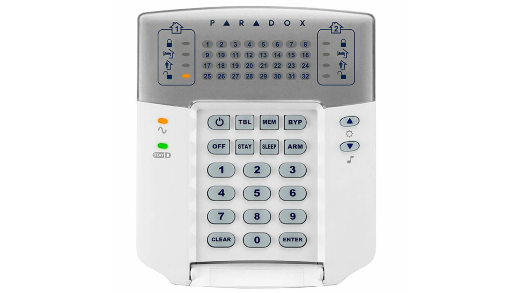 LED šifrator novog dizajna K32+LED Paradox - Paradox alarmi