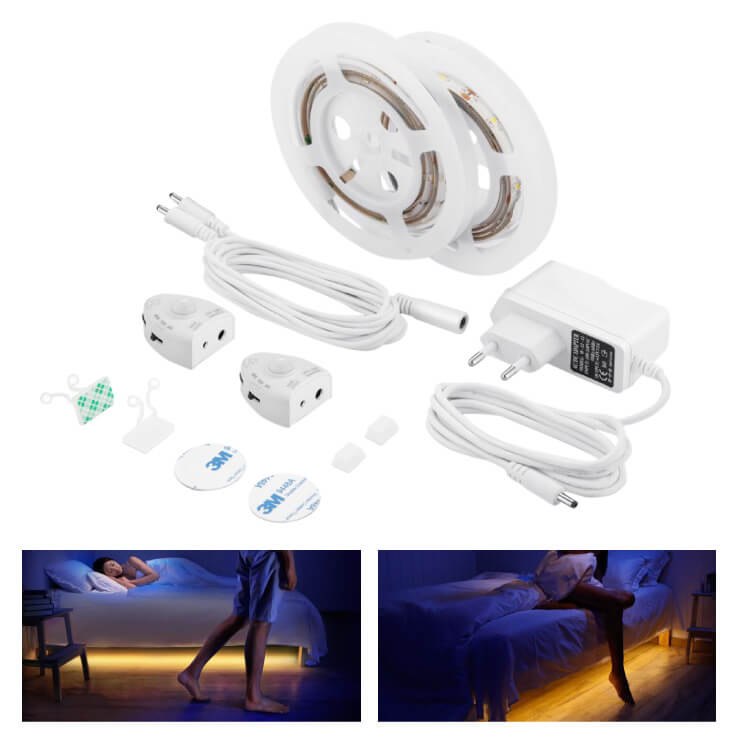 LED traka za krevet sa senzorom 2x1.2m - Led trake