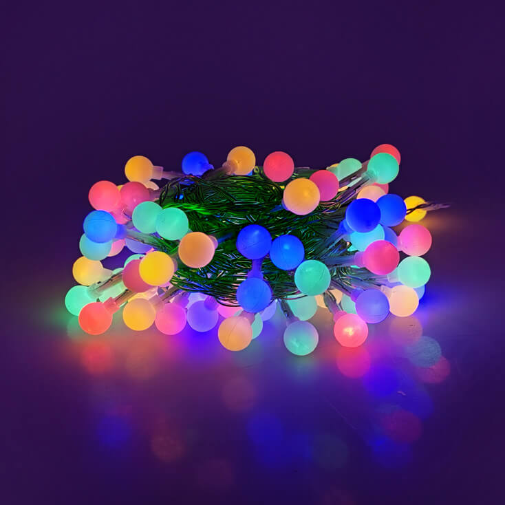 Lampice za jelku sa 100 višebojnih LED dioda ML-C2011 -