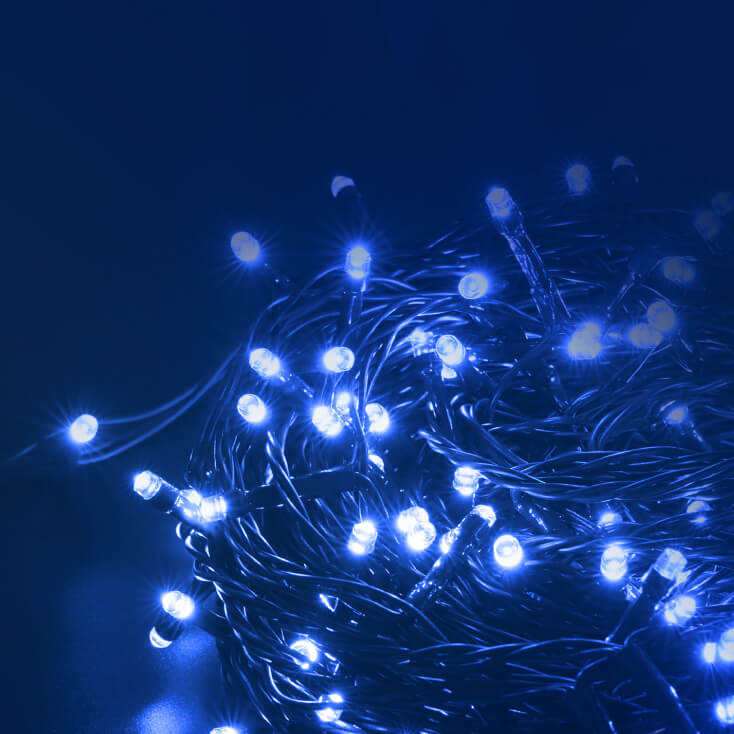 Lampice za jelku sa 200 LED dioda dnevno svetlo -