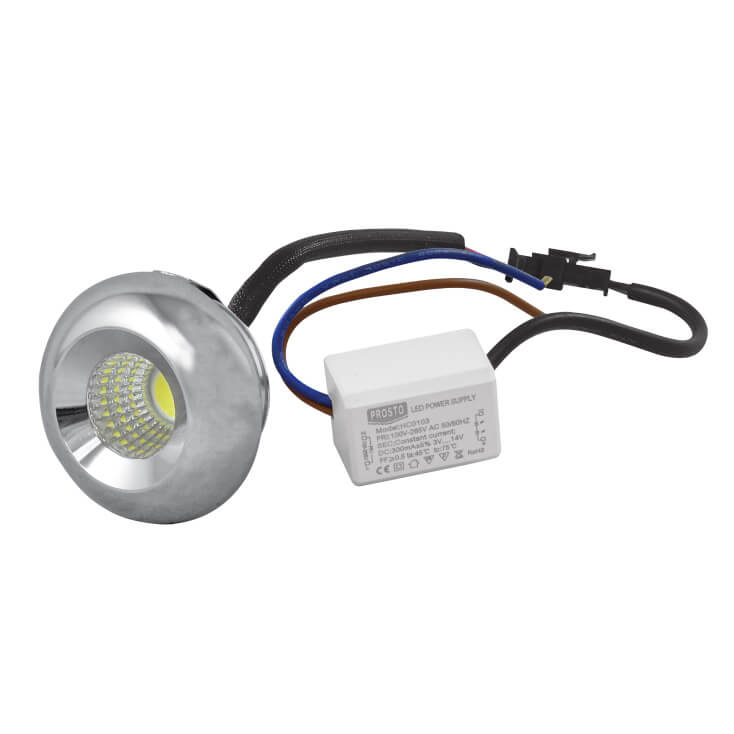 Ugradna LED lampa 3W dnevno svetlo krug - Led spotovi