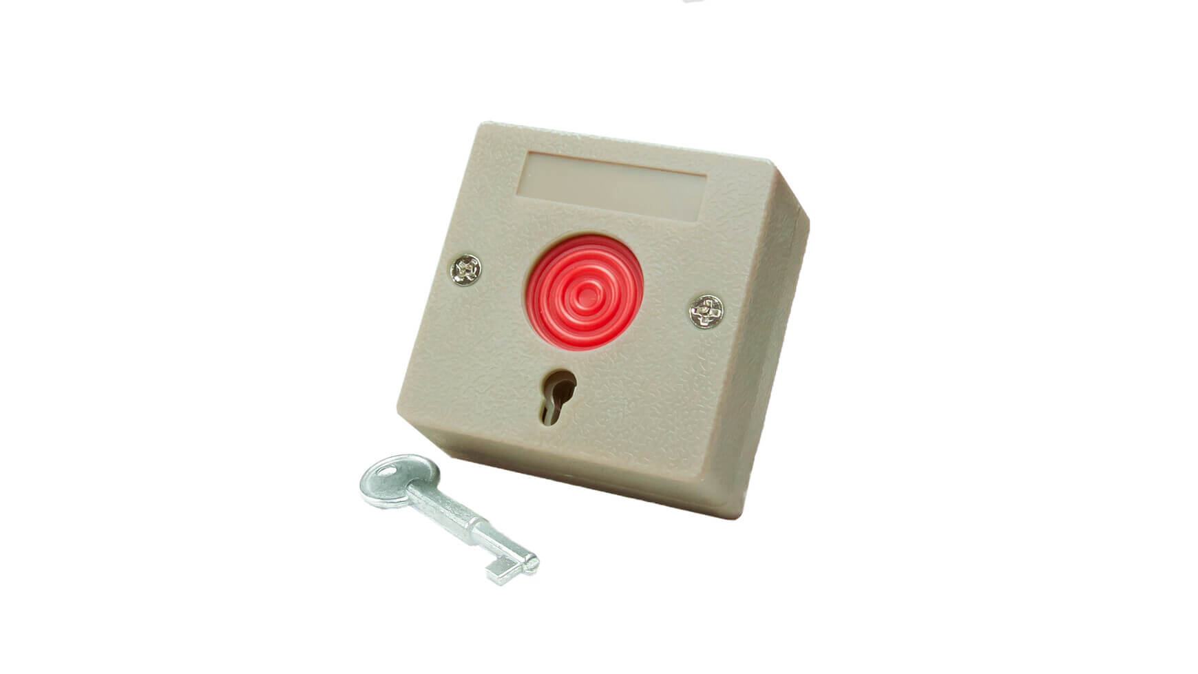 Panik taster sa memorijom i ključem za resetovanje WS-60 - Alarm
