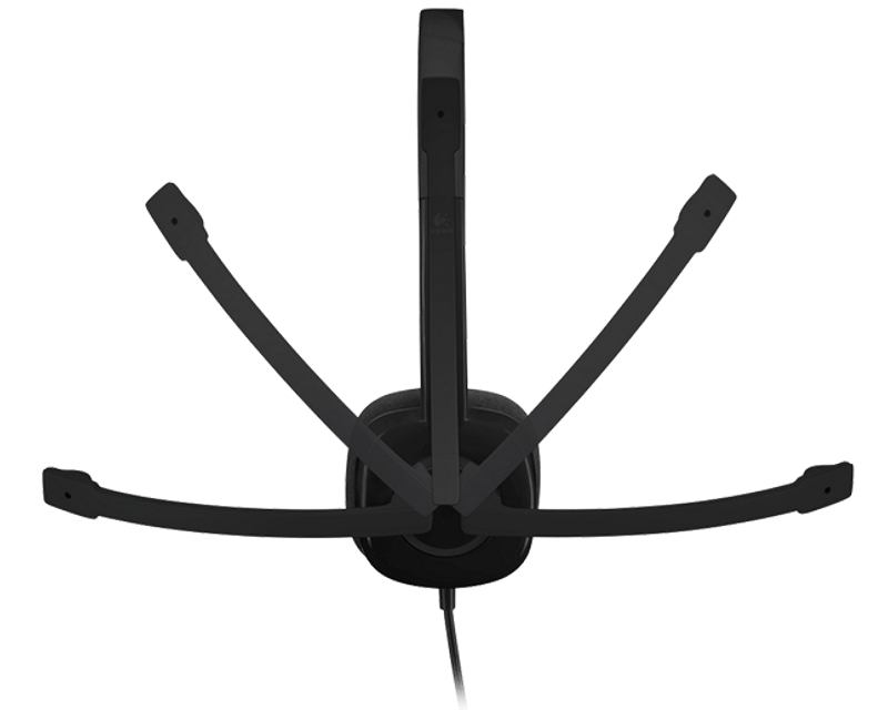 Slušalice sa mikrofonom H151 Stereo Headset crne - Slušalice