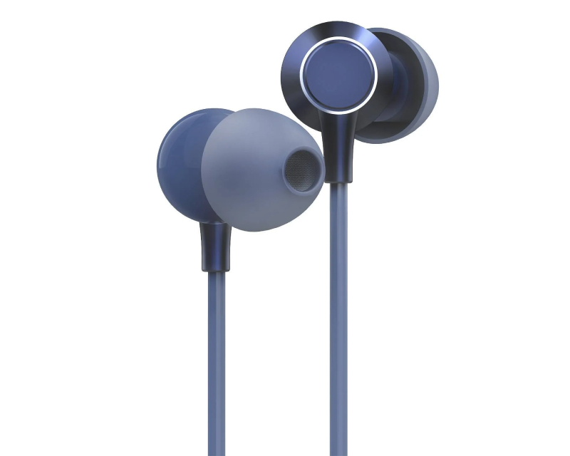 Slušalice sa mikrofonom Metallized Type C Indigo - Slušalice