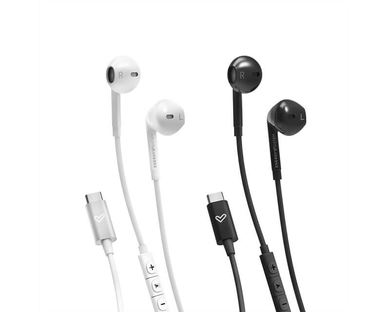 Slušalice sa mikrofonom Smart 2 tip C bele - Slušalice