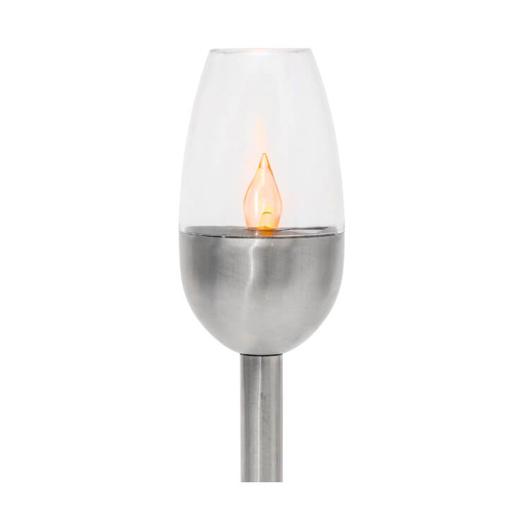 Solarna baštenska lampa plamen ubodna - Led spoljna rasveta