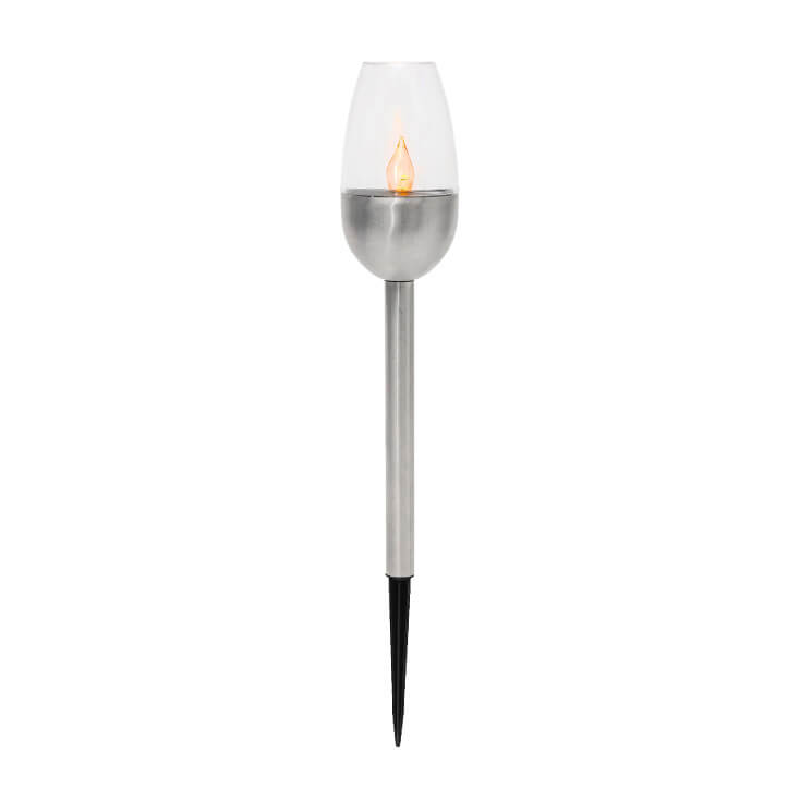 Solarna baštenska lampa plamen ubodna - Led spoljna rasveta