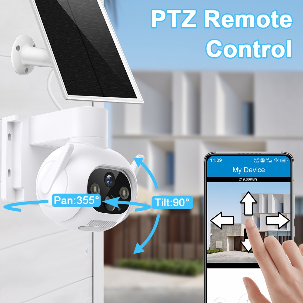 Solarna bežična kamera sa GSM modulom 5 Megapiksela - IP kamere