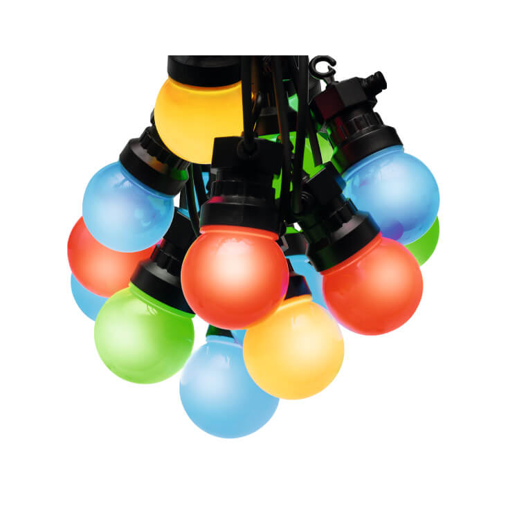 Svetleći niz "loptice" sa 30 LED dioda -