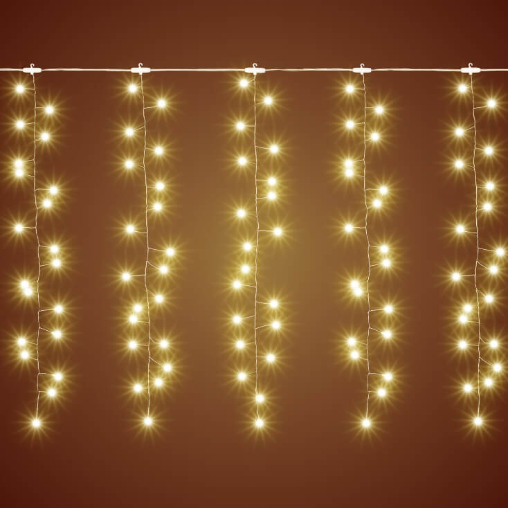 Svetleći niz sa 300 toplo belih dioda -