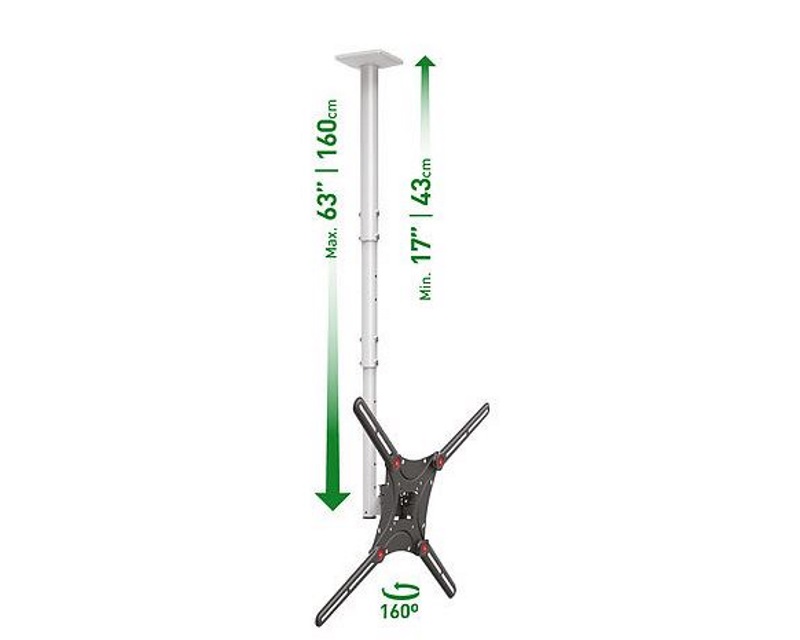 TV zglobni plafonski nosač 4500L LCD do 86 inča - TV nosači