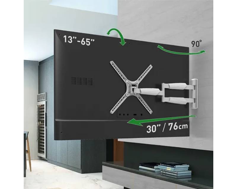 TV zidni nosač do 65 inča za ravne i zakrivljene TV - TV nosači