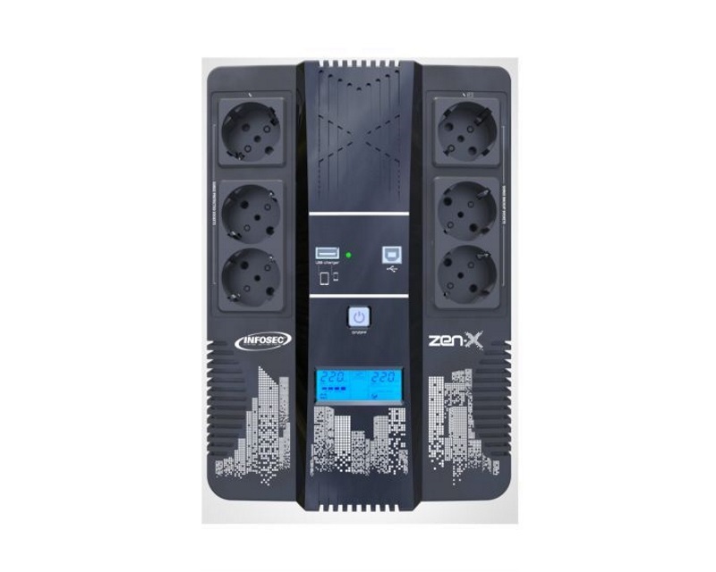 UPS INFOSEC COMMUNICATION Zen-X 800 FR/SCHUKO - Pretvarači napona