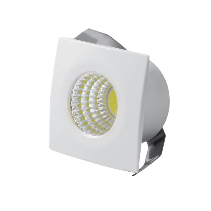 Ugradna LED lampa 3W dnevno svetlo kocka - Led spotovi