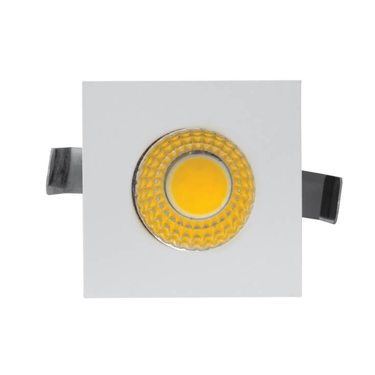 Ugradna LED lampa 3W toplo bela COB - Led spotovi