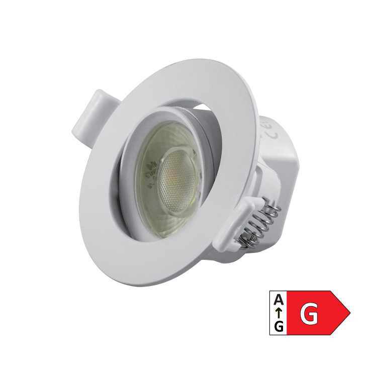 Ugradna LED lampa 7W promenljiva boja svetla - Led spotovi