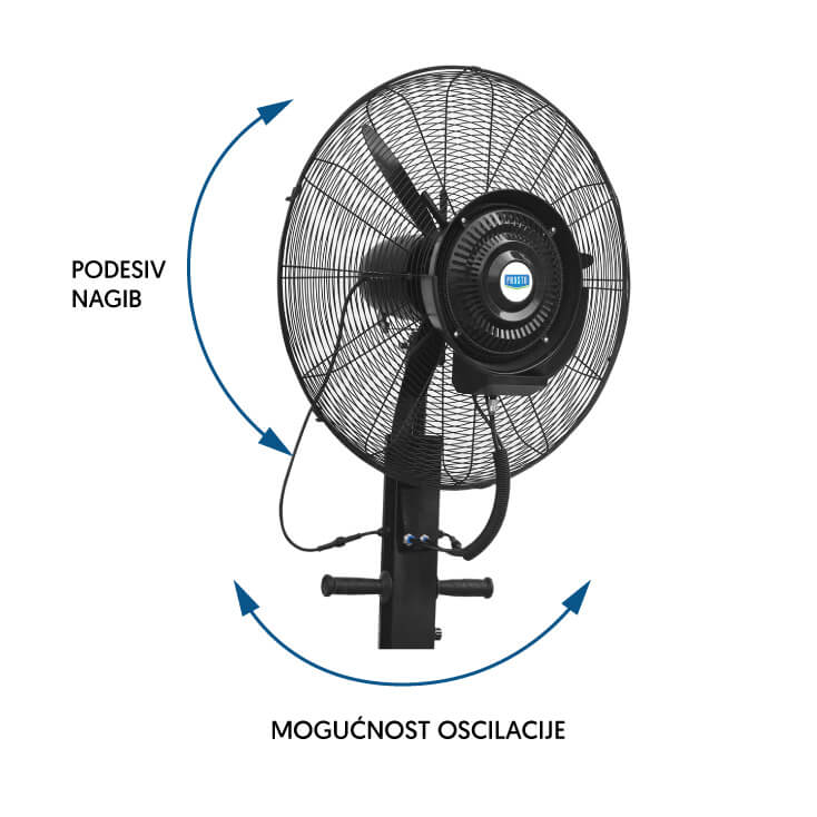 Ventilator sa raspršivačem 41 l Prosto - Ostala oprema