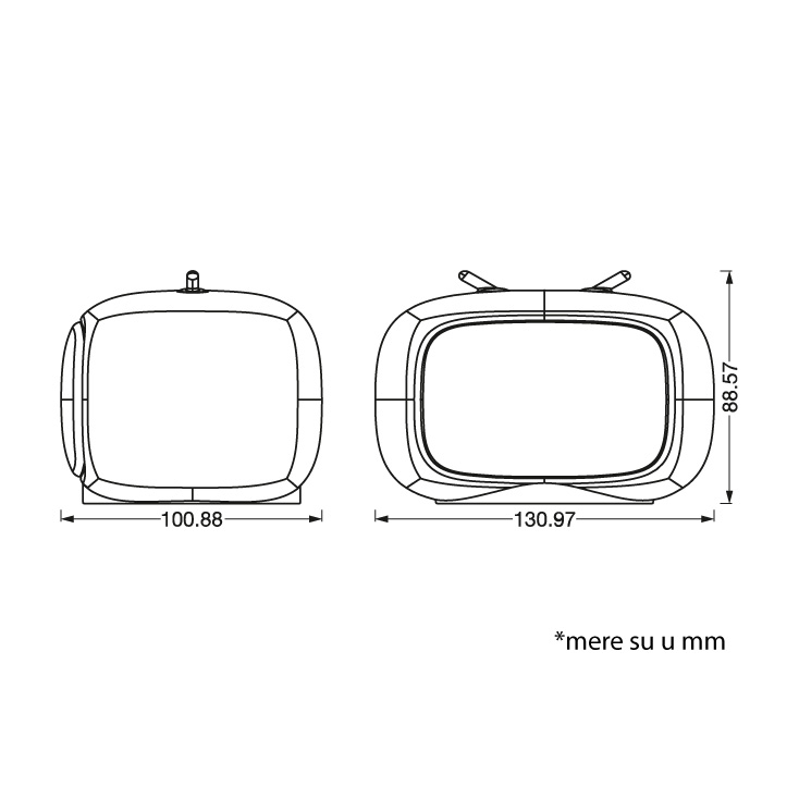 Višebojno noćno svetlo "TV" LEDVANCE - Dekorativna rasveta