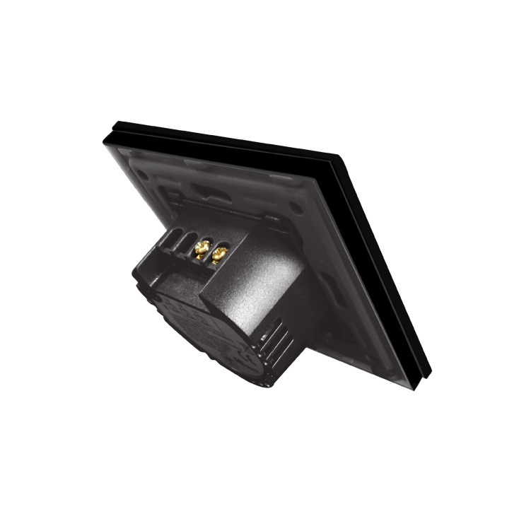 Wi-Fi smart prekidač svetla bez N provodnika 10A crni - Ostala oprema