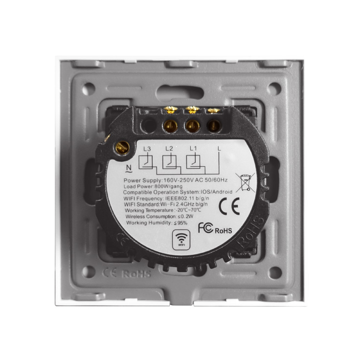 Wi-Fi smart prekidač svetla bez N provodnika 2x10A - Ostala oprema