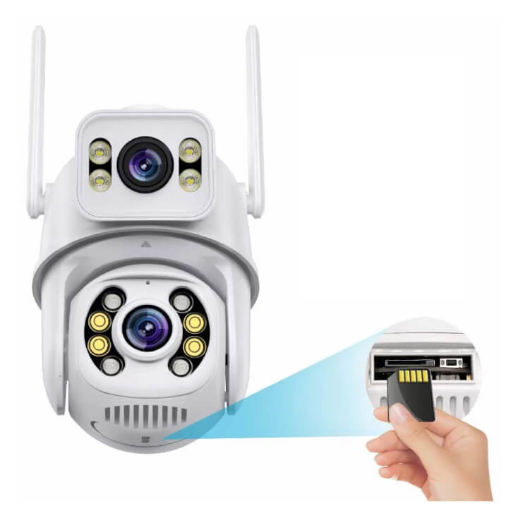 IP Wi-Fi dual kamera sa dvosmernom komunikacijom - IP kamere