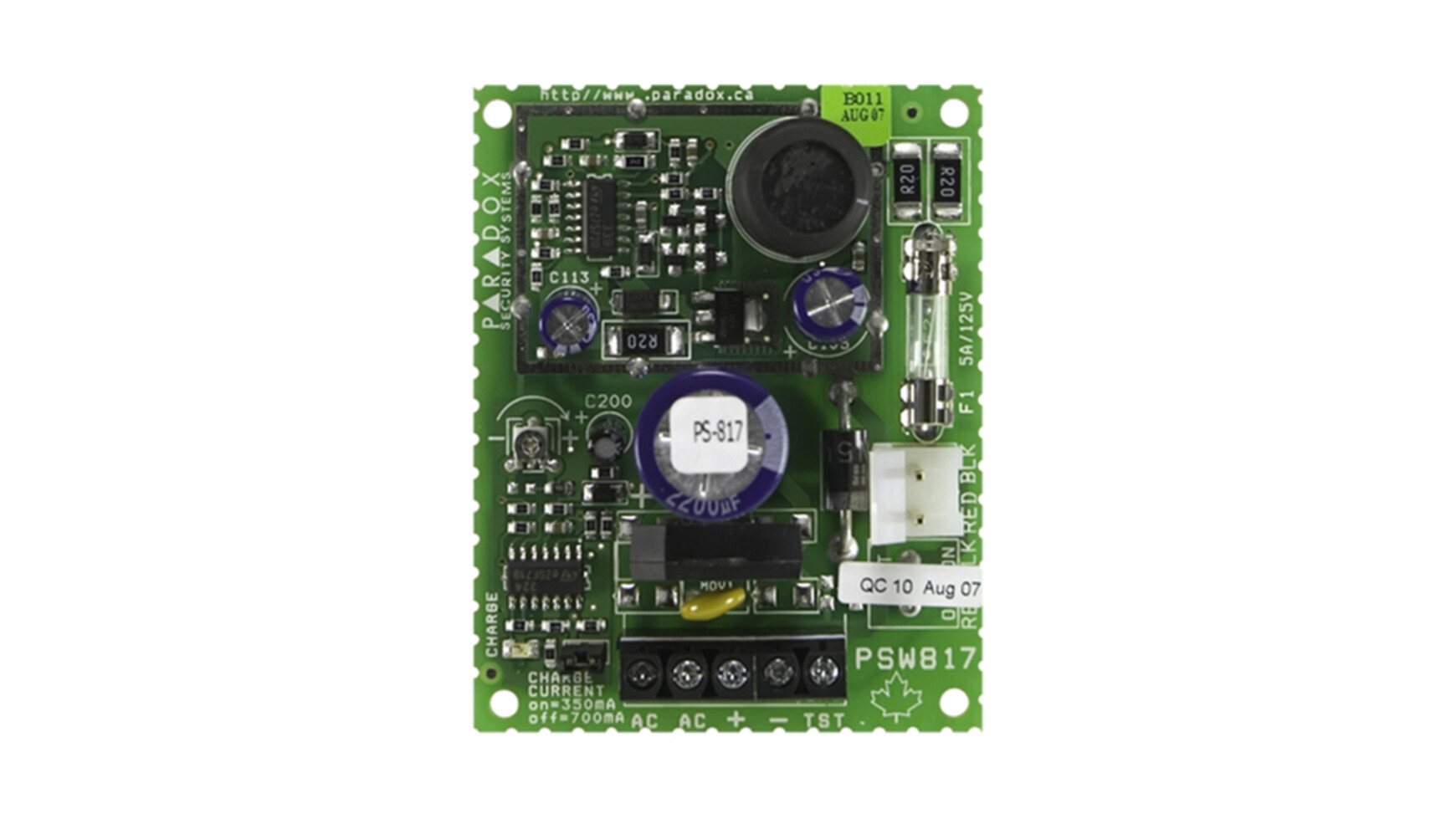 Izvor napajanja - čoperski 12V / 1.75A PS817 - Paradox alarmi