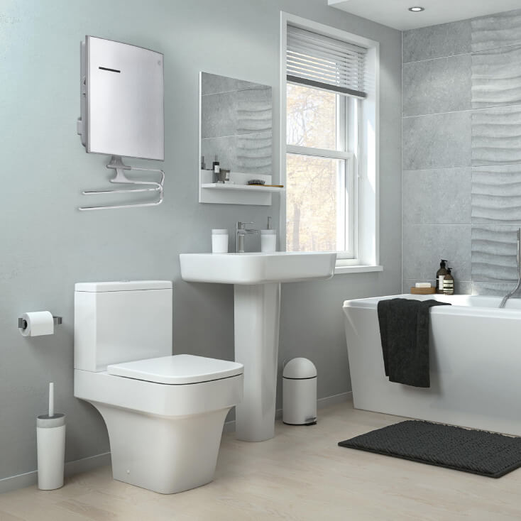 Grejalica za kupatilo sa držačem peškira PROSTO - Grejalice