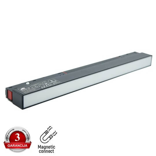 Magnetna linearna svetiljka 120° 300x22x45mm -