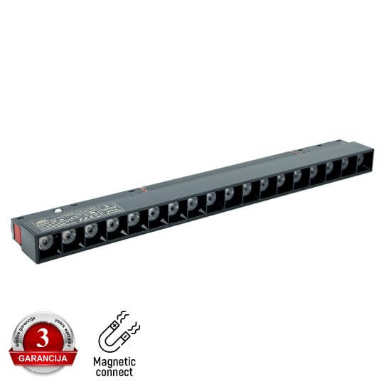 Magnetna linearna svetiljka 4000K 18W 330x22x45mm - Šinska rasveta