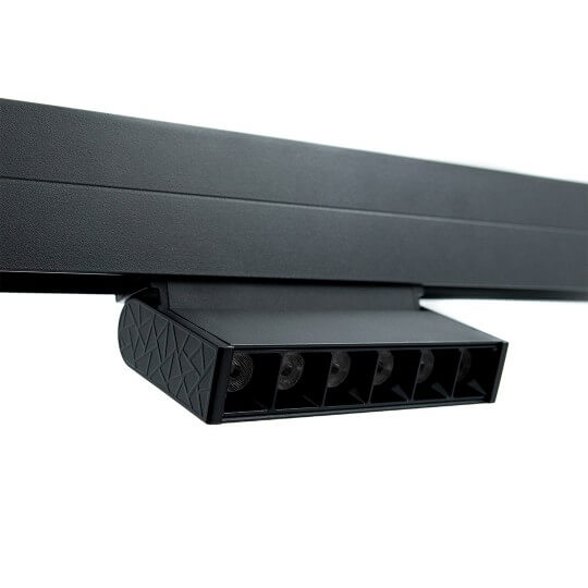 Magnetna zglobna linearna svetiljka 3000K 6W 130x22x105mm - Šinska rasveta