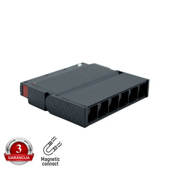 Magnetna zglobna linearna svetiljka 3000K 6W 130x22x105mm - Šinska rasveta
