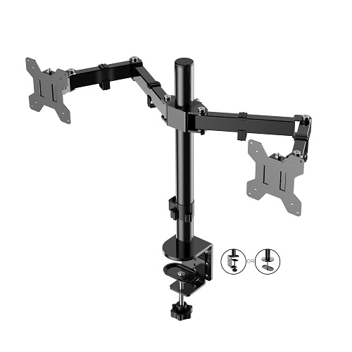 Nosač za 2 monitora stoni 13"-27" NM-K233 - Nosači za TV