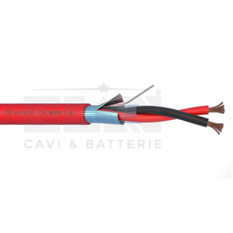 Protiv požarni kabal ELANFIRE 2x1.00 TW + LZSH EN50200 - Kablovi