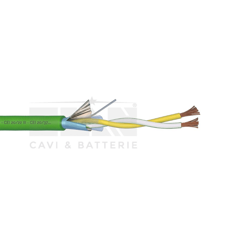 Protiv požarni kabal ELANFIRE 2x1.00 TW + LZSH - Kablovi