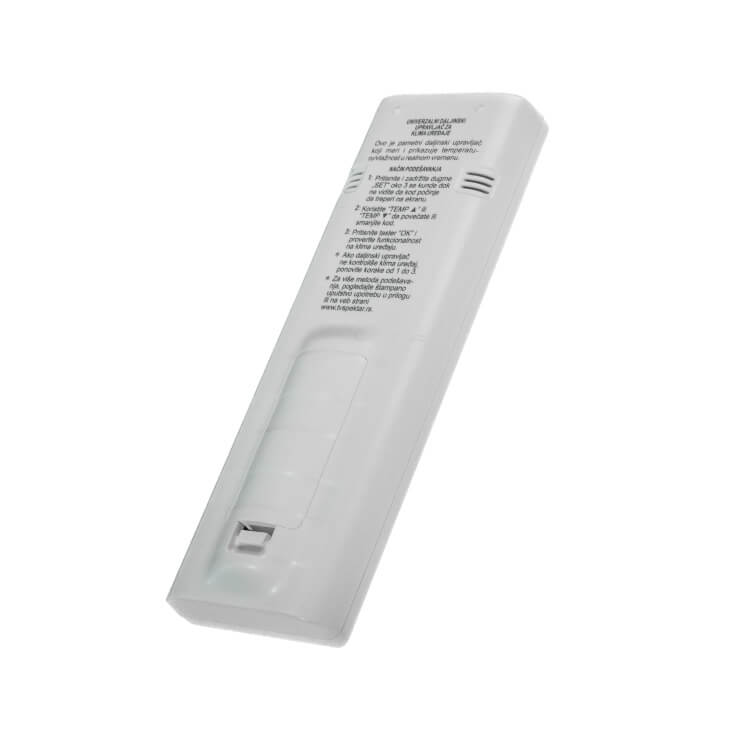 Univerzalni daljinski upravljač za klimu sa isušivanjem - Ostala oprema