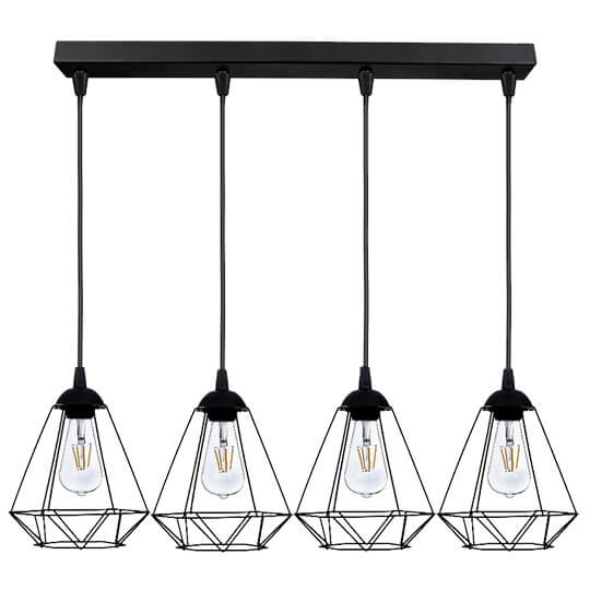 Visilica 4xE27 Max.60W/220V M0824-4S - Lusteri i visilice