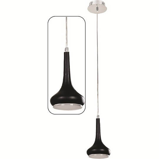 Visilica COB LED 3000K 1x5W 550lm 220V M10266 - Lusteri i visilice