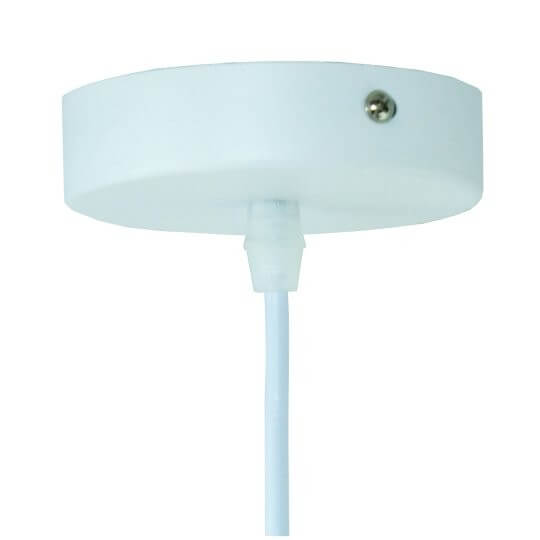 Visilica bela 1xE27 Max.60W/220V M0206-1 - Lusteri i visilice