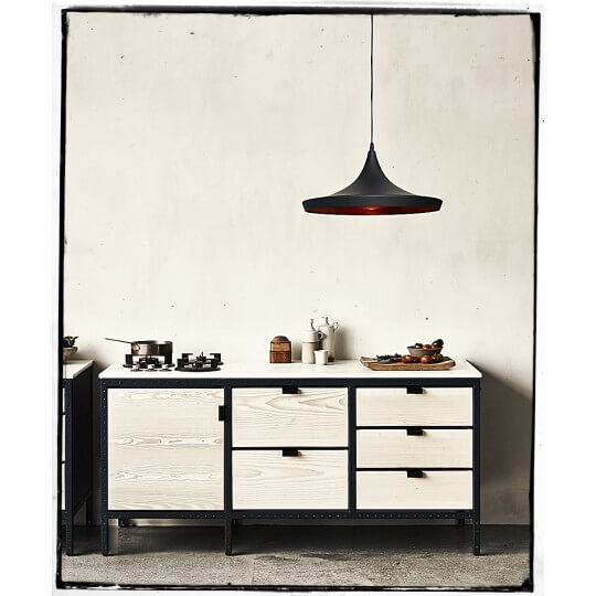 Visilica crna 1xE27 Max.60W/220V M0306-1 - Lusteri i visilice