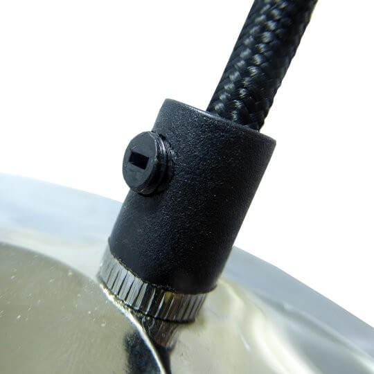 Visilica hrom 1xE27 Max.60W/220V M0106-1 - Lusteri i visilice