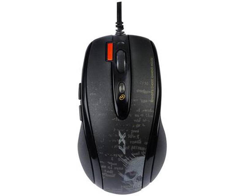 A4 Tech Gaming Miš 3000 DPI, 6 Tastera, 140 g, Optical, Ergonomski - Miševi i tastature