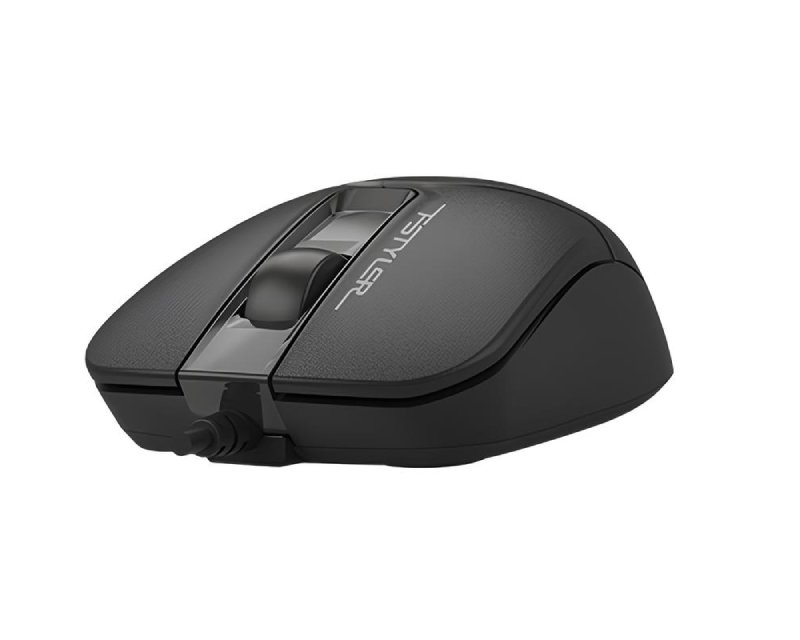 A4 Tech Žični Miš USB-C, 1200 DPI, 3 Tastera, Ambidekstrnski, Crni - Miševi i tastature