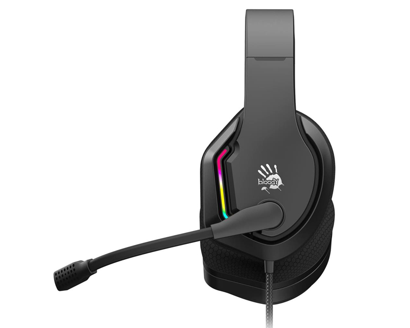A4Tech gaming slušalice 3.5mm sa pletenim kablom 50mm (ZVU03149)