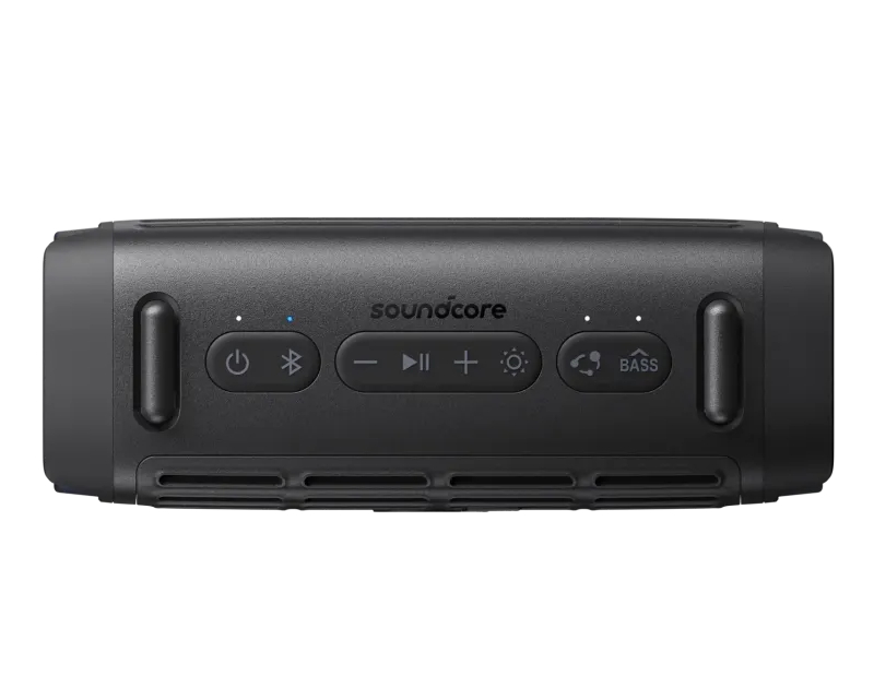 ANKER Soundcore Bluetooth zvučnik IP68, RGB, 16h, crni - Zvučnici