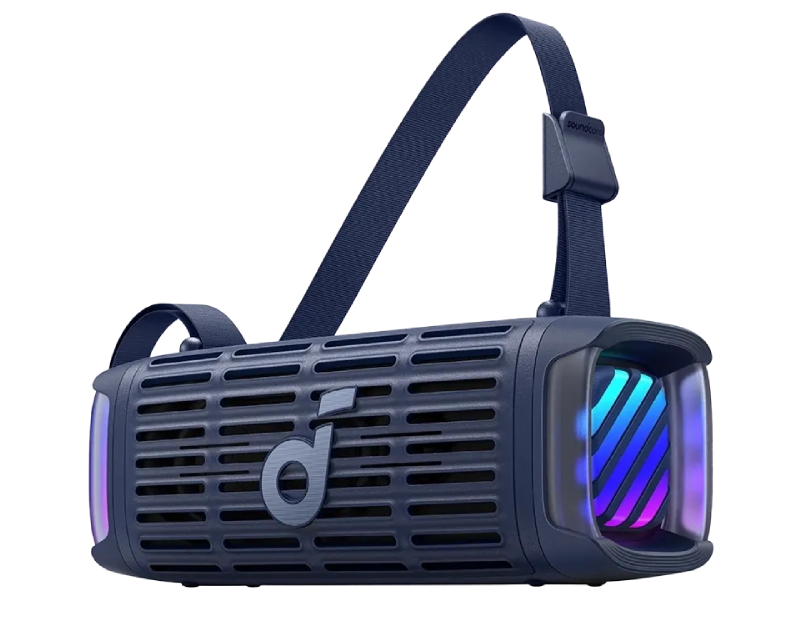 ANKER Soundcore Bluetooth zvučnik IP68, RGB, 16h, plavi - Zvučnici