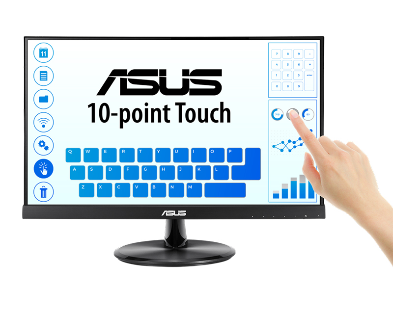 ASUS Touchscreen Monitor 15.6 inča FHD IPS, HDMI, VGA, Zvučnici - PC monitori