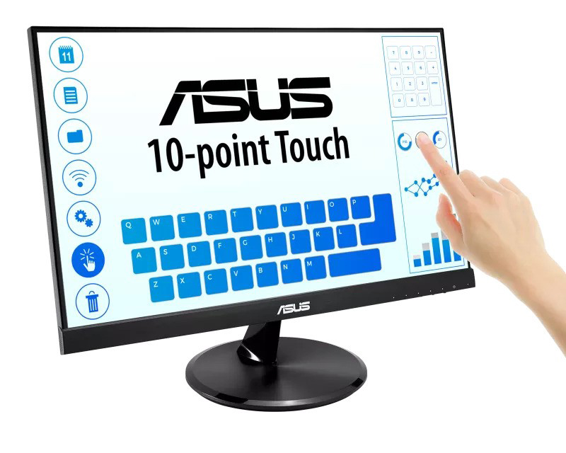 ASUS Touchscreen Monitor 15.6 inča FHD IPS, HDMI, VGA, Zvučnici - PC monitori