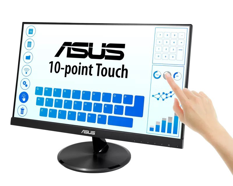 ASUS Touchscreen Monitor 15.6 inča FHD IPS, HDMI, VGA, Zvučnici - PC monitori