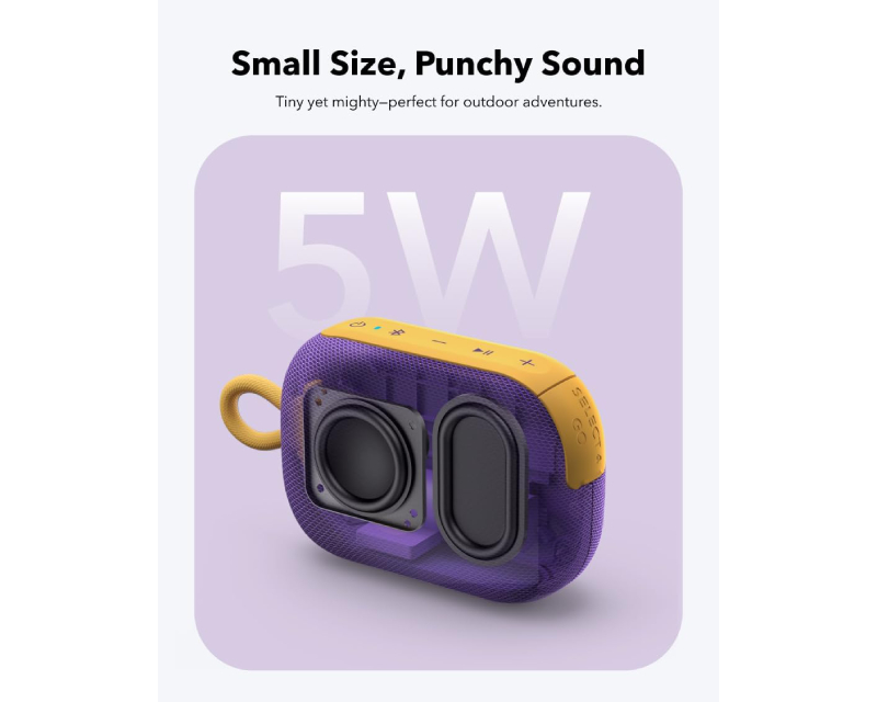 Anker Soundcore Bluetooth zvučnik IP67 do 20h ljubičasto-žuti (ZVU03803) - Zvučnici