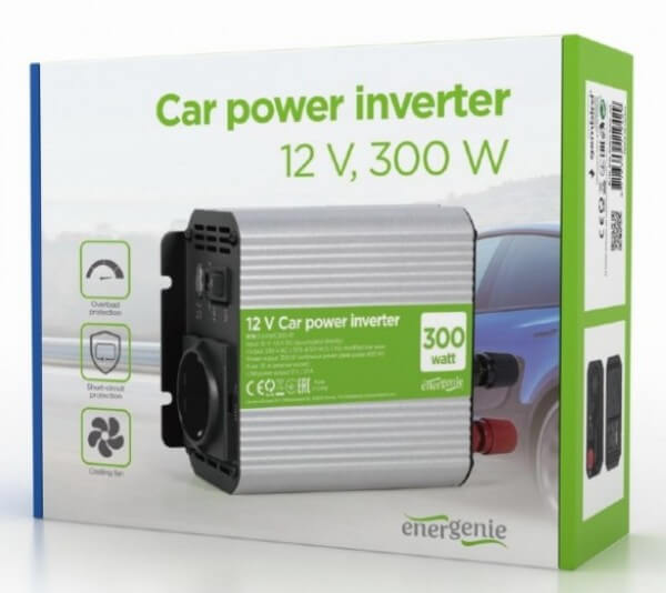 Auto inverter 12V DC/AC 300W+USB port - Pretvarači napona